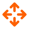 Icon of a finger click