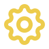 Icon of shield with a tick on it