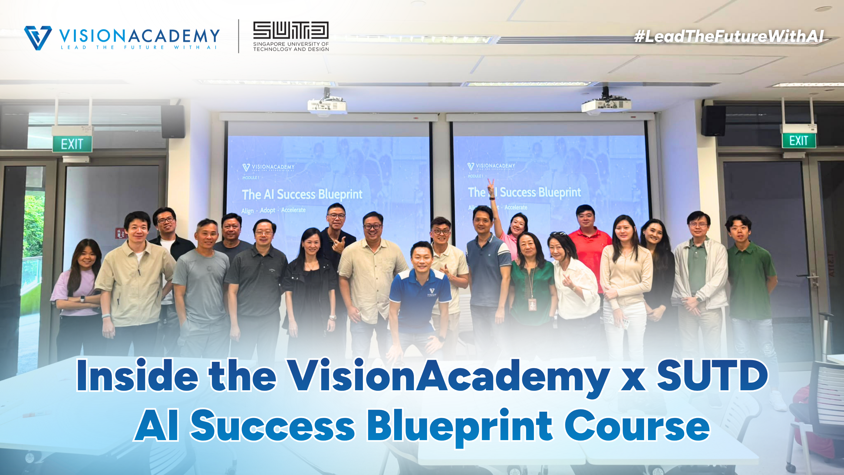 Inside the VisionAcademy x SUTD AI Success Blueprint Course article image