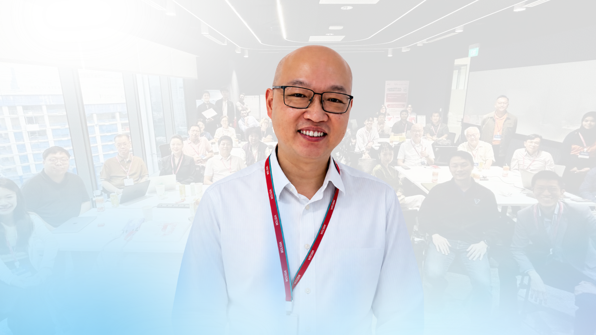 Chee Chin Young speaking at the Vision Academy AI Success Blueprint workshop, SHES 2026